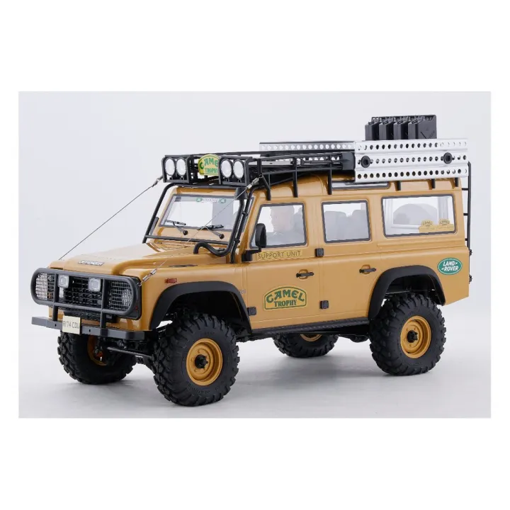 Радиоуправляемый краулер FMS Land Rover Defender 1:10 RS, желтый