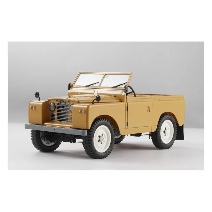 Радиоуправляемый краулер FMS Land Rover Series II 1:12 RTR, желтый