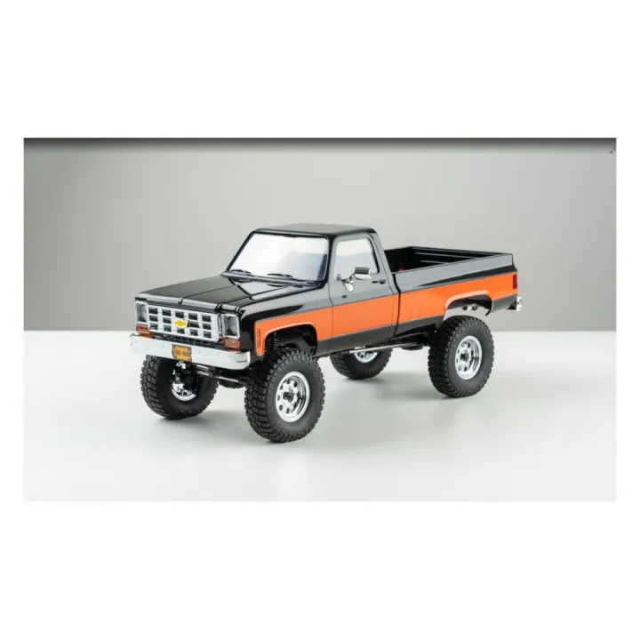 Радиоуправляемый краулер FMS Chevrolet K10 V2 1:18 RTR, черный