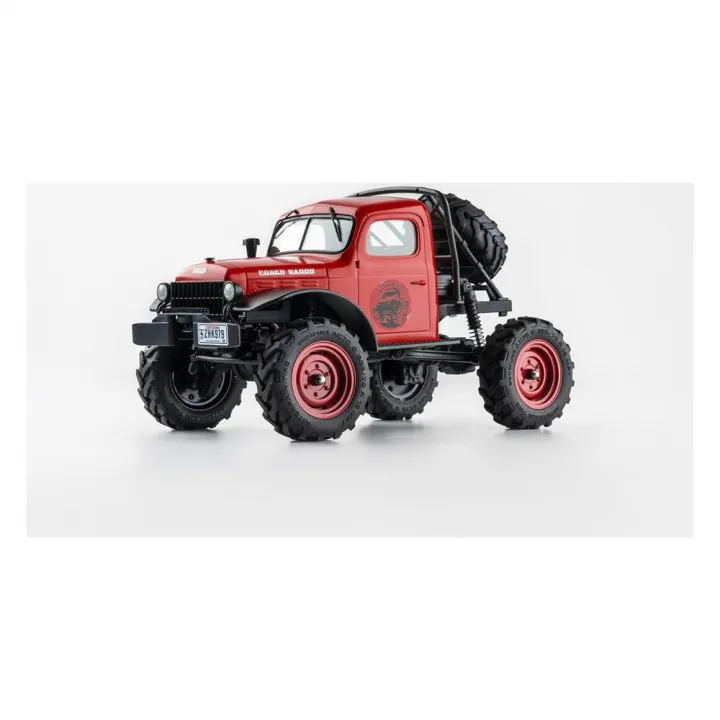 Радиоуправляемый краулер FMS FCX24 Power Wagon V2 1:24 RTR, красный