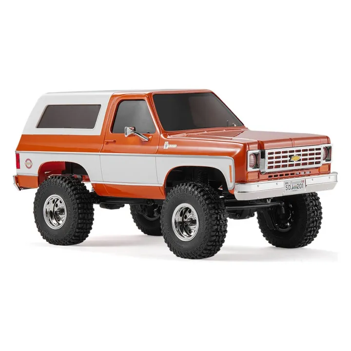 Радиоуправляемый краулер FMS FCX24 Chevrolet K5 Blazer 1:24 RTR, оранжевый