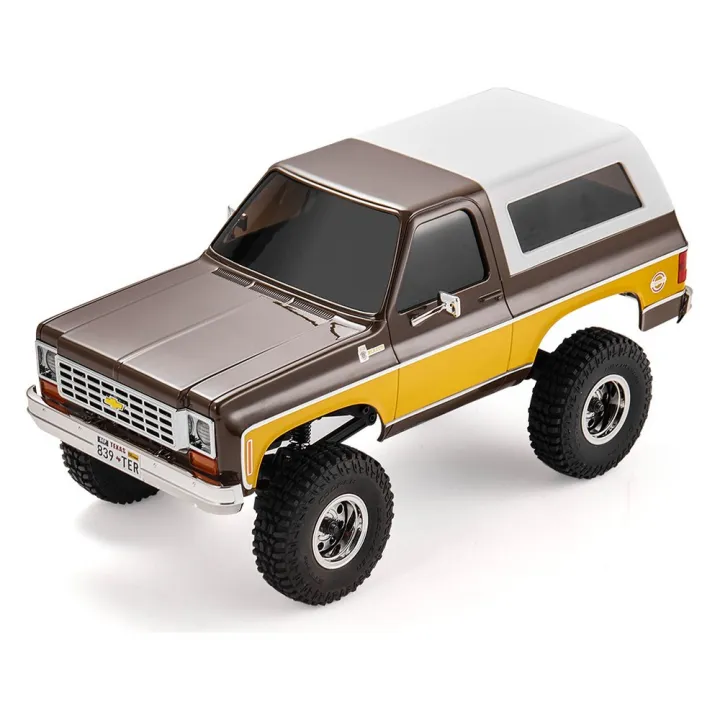Радиоуправляемый краулер FMS FCX24 Chevrolet K5 Blazer 1:24 RTR, коричневый