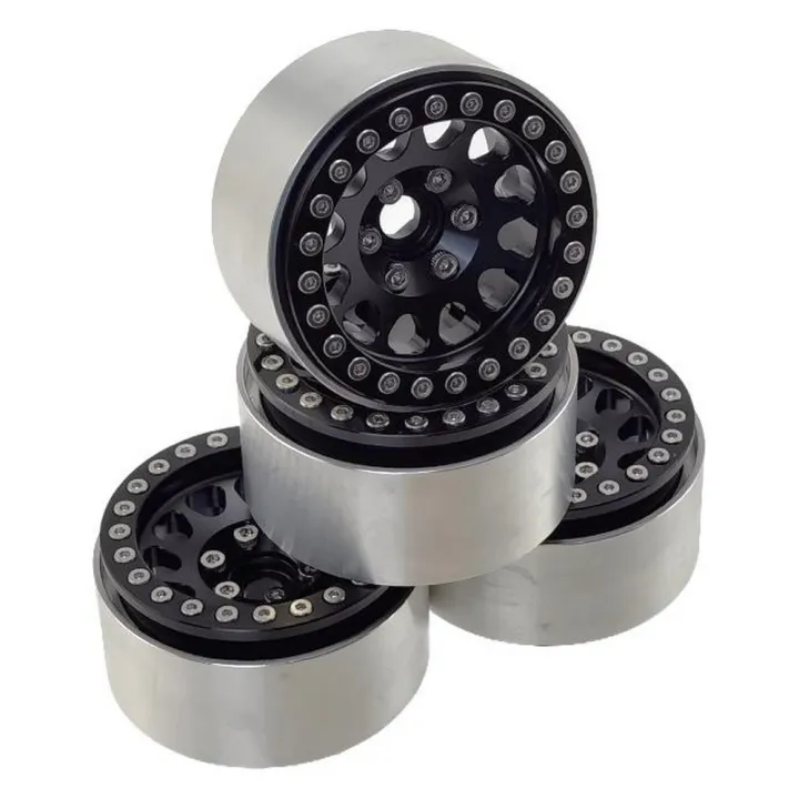 Диски алюминиевые beadlock 1.9" V2, дизайн M105, чёрные, комплект 4 шт