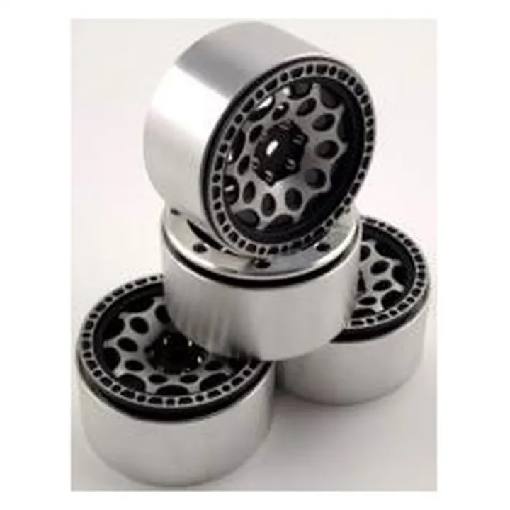 Диски алюминиевые beadlock 2.2" для краулера, комплект 4 шт (арт. RTCW221B02)