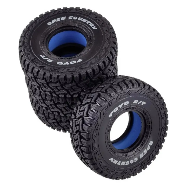 Шины резиновые мягкие 1.9" 120x43 мм для Axial SCX10 90046, комплект 4 шт