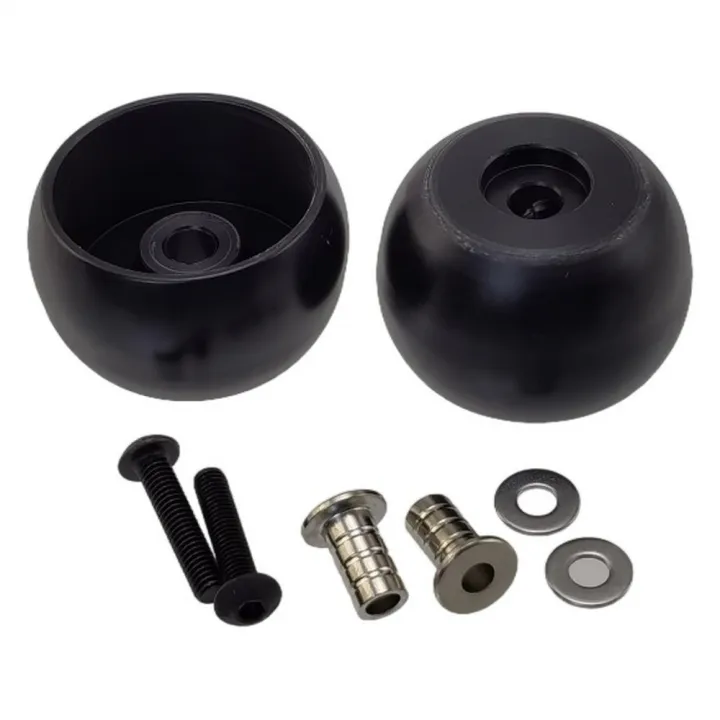 Колёса боковые страховочные для мотоцикла Losi Promoto MX 1:4, комплект, чёрный