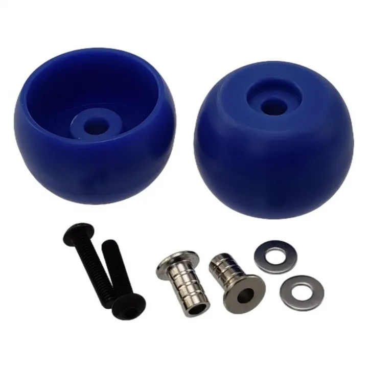 Колёса боковые страховочные для мотоцикла Losi Promoto MX 1:4, комплект, синий