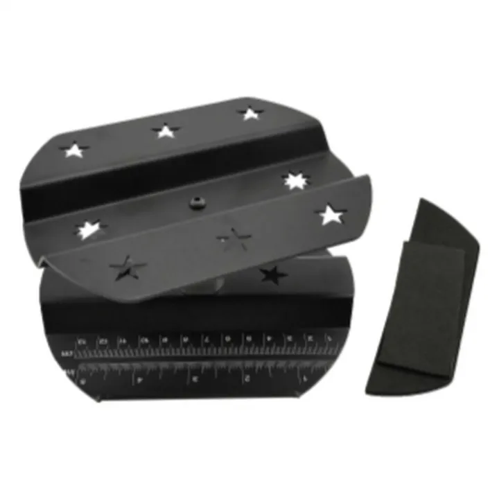 Стойка ремонтная тип A, 140x120 мм, высота 60-90 мм, чёрная, RTEL01021C, чёрный