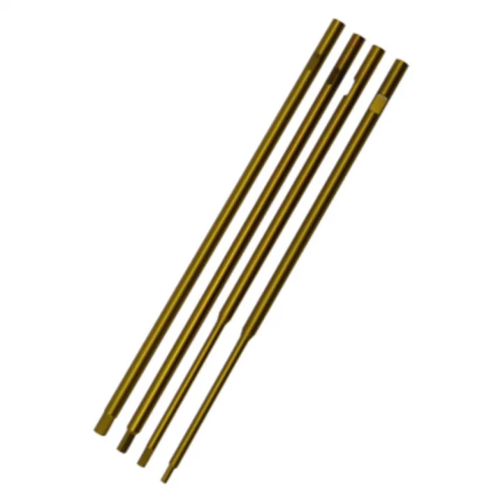 Биты дюймовые Hex 0.05"/1/16"/5/64"/3/32" с титановым покрытием, 4 шт