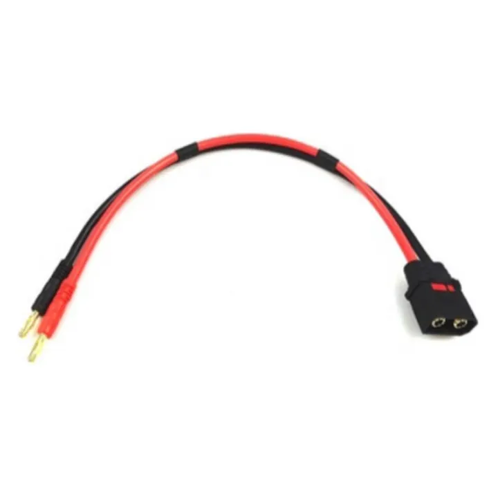 Переходник QS8-S мама - Banana 4.0 мм папа, 12AWG, 300 мм