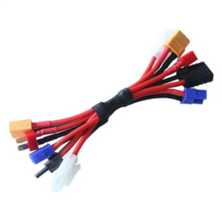 Переходник универсальный 5 в 5: XT60, T-Plug, EC3, TRX, Tamiya