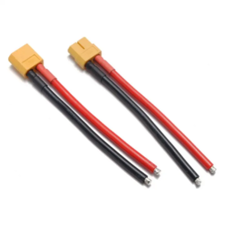 Разъёмы XT90 с проводом 10AWG 100 мм, папа + мама, пара