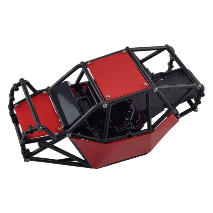 Каркас-кузов нейлоновый Rock Buggy для Axial SCX10/SCX10 II/Capra 1:10, красный