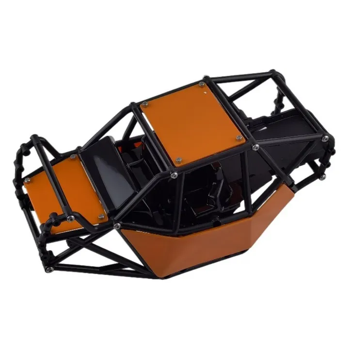 Каркас-кузов нейлоновый Rock Buggy для Axial SCX10/SCX10 II/Capra 1:10, оранжевый