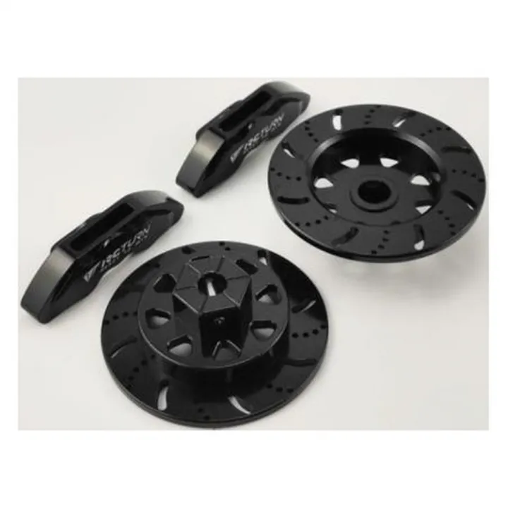 Тормозные диски алюминиевые для Axial RBX10 Ryft, чёрные, комплект