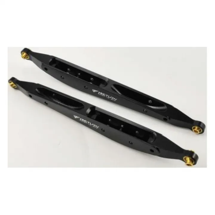 Рычаги задние нижние продольные алюминиевые для Axial RBX10 Ryft, чёрные