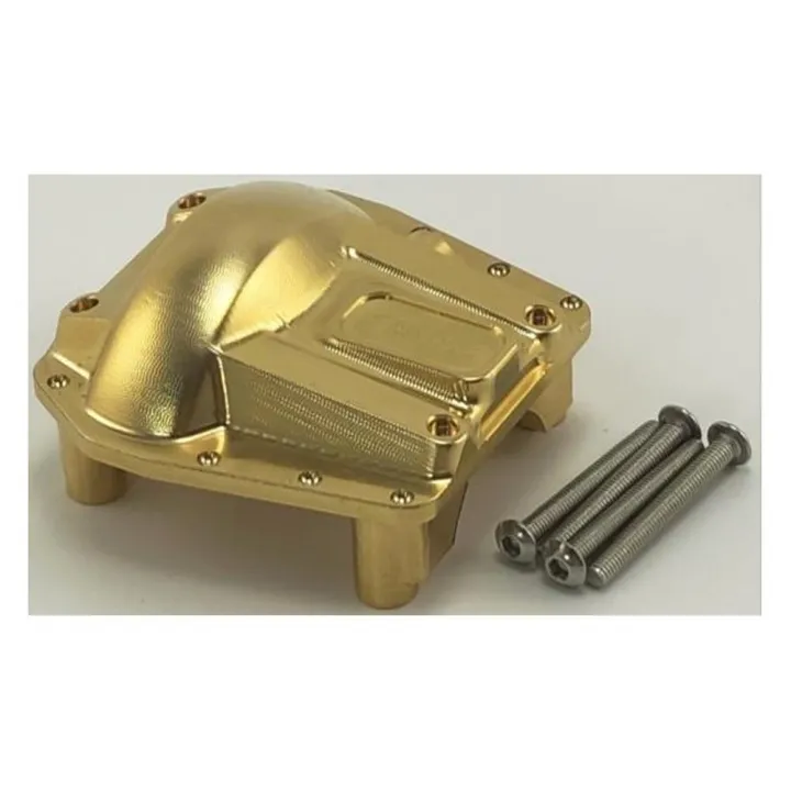 Крышка дифференциала V2 латунная для Axial SCX6, 104 г